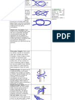 Nudos y amarres básicos para pesca y camping