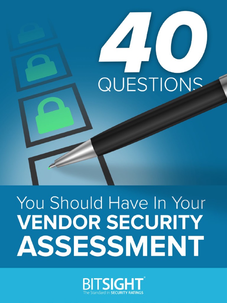 Vendor Security Assessment Guide | PDF | Vulnerability (Computing ...
