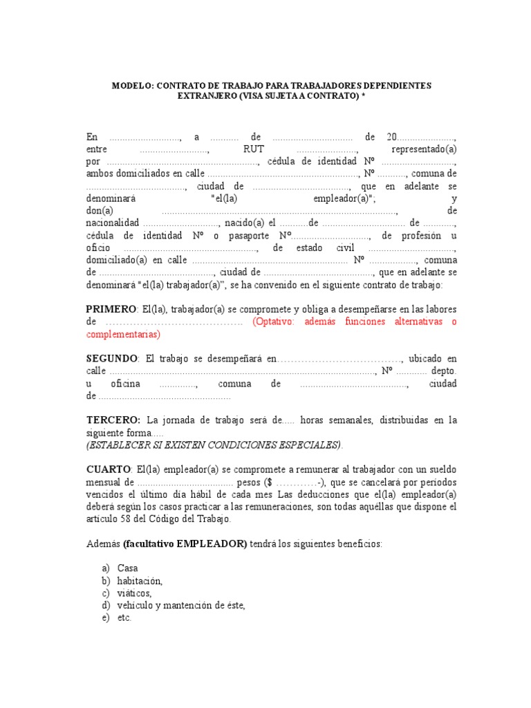 Modelo De Carta De Preaviso De Terminacion De Contrato 