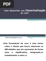 Conceituação de Caso