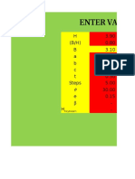 Retaining Wall Design Calculations