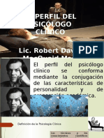 Perfil Del Psicologo Clinico