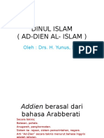 Pengertian Dinul Islam