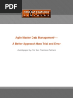 Agile Master Data Management: Better Approach Than Trial and Error