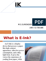 What is E-Ink? The Paper-Like Display Technology