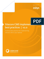 Sitecore Best Practices Implementation
