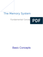 The Memory System: Fundamental Concepts