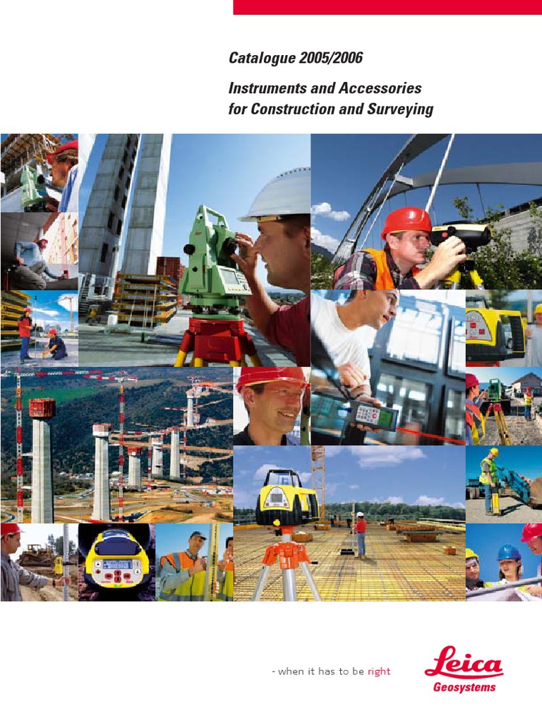 Produtos Leica Pdf Surveying 137 Views - 
