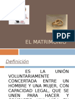 El Matrimonio