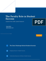 EAB Faculty Role in Student Success SHSU 10-04-16 PDF