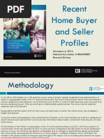 2016 11 04 Recent Home Buyer and Seller Profiles 11-11-2016