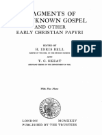 BellSkeat UnknownGospel PDF