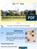 System Analysis and Design