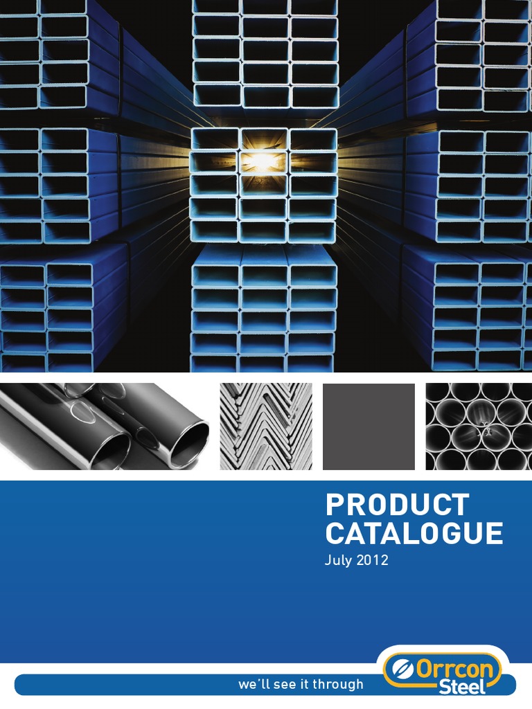 National Product Catalogue Orrcon Steel 120711 PDF Structural Steel