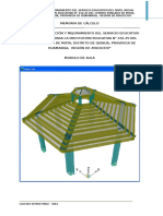 A. - Memoria de Calculo Estructural - Aula