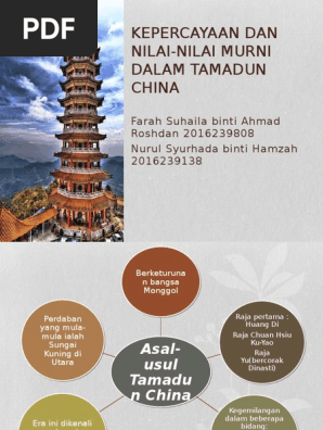 Tamadun Cina Pdf