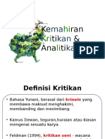 Kemahiran Kritikan & Analitikal