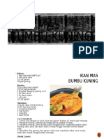 Ikan Mas Bumbu Kuning