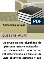 aprendizaje grupal