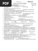 Physics M. Palanichamy : Part-A: Answer All The Questions (20 X 1 20)