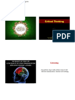 Critical Thinking