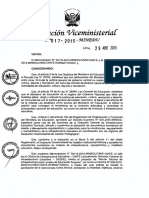 Norma Técnica de Infraestructura para Locales de Educación Superior 017-2015-Minedu