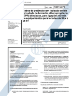 NBR 09375 - Cabos de Potencia Com Isolacao Solida Extrudada de Borracha Etilenopropileno (Epr) BL