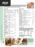 SPAR Platters Menu and Prices | PDF | Foods | European Cuisine