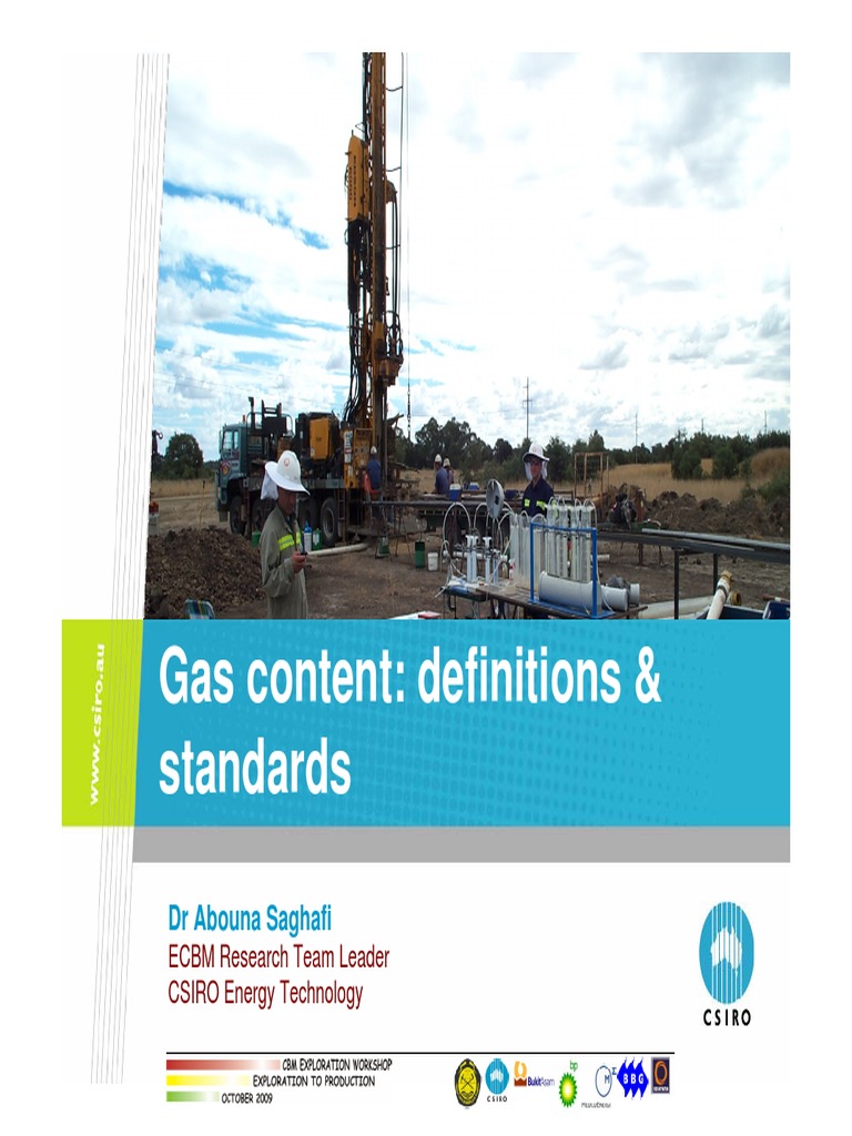 Understanding Gas Content in Coal Seams | PDF | Adsorption | Gases