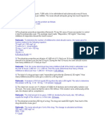 NCLEX Drugs Calculation