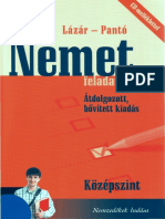 Lázár Pantó Német Feladatsorok Középszint