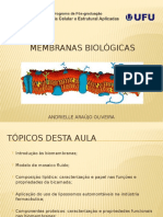 Membrana Plasmática e Demais Biomembranas