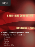 Fuels and Combustion