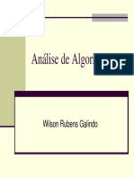 Análise de algoritmos - Notacao O.pdf