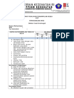 SOP Pemasangan WSD Water Seal Drain