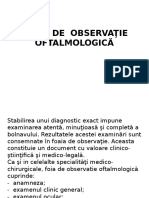 II FOAIA DE OBSERVATIE OFTALMOLOGICA.ppt
