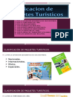 Clasificación Del Paquete Turístico