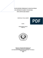 ANALISA GEOSTATISTIKTERHADAP CADANGAN EMAS CIBANTENG.doc