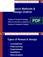 Types of Research Designs