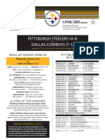 Dallas Cowboys At Pittsburgh Steelers (Nov. 13)