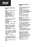 Sé Como El Grano de Trigo