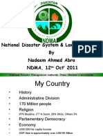 Disaster Laws in Pakistan - Nadeem Ahmed Abro