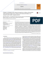 Changes in Biological and Chemical Properties of Saline Soil Amended