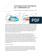 Fenomena Global Yang Mempengaruhi Iklim Di Indonesia - KOMPASIANA