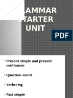 Grammar Starter Unit