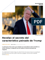 Revelan El Secreto Del Característico Peinado de Trump