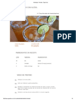 Michelada - Receitas - Água Doce