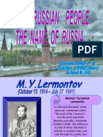 Mikhail Lermontov - Russia's Most Important Poet After Pushkin