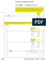 The Boolean Embassy - Rss LAD 3 - ELAP - TIMER - Total Rungs in File 5