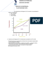 Taller Diagrama Fases